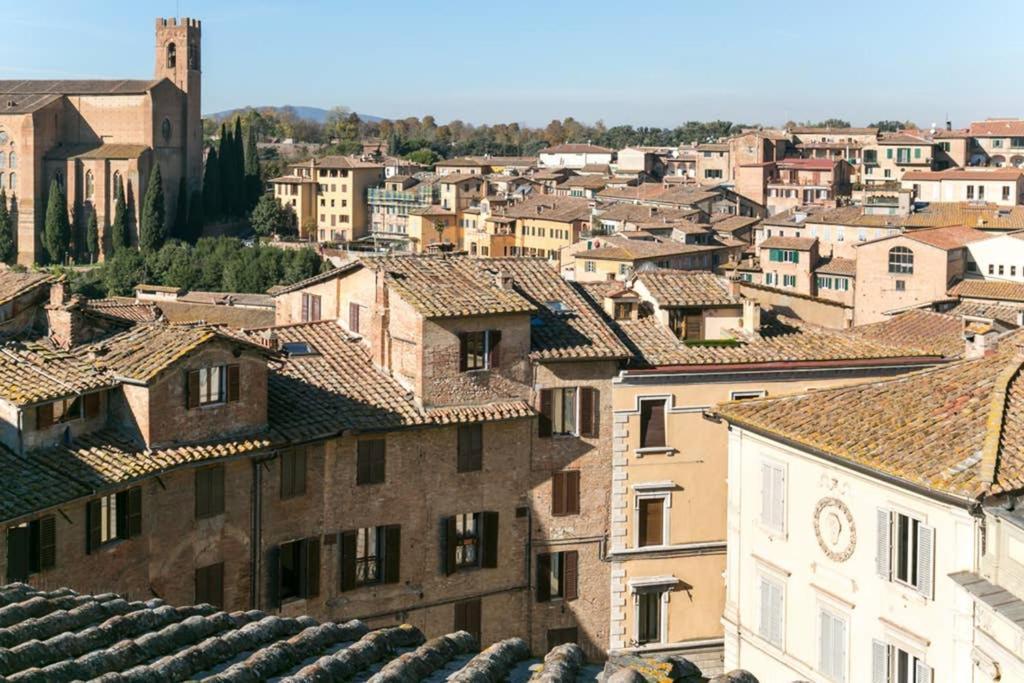 Attico Con Altana: Incanto E Relax Siena Exteriör bild